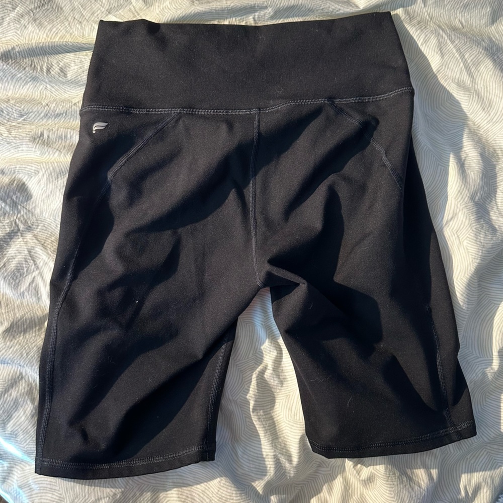 Fabletics Black Biker Shorts